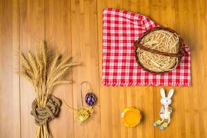 Páscoa elegância, brincar Magia para festivo delícias foto