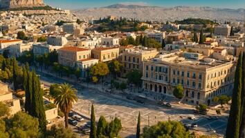 deslumbrante Atenas Grécia foto