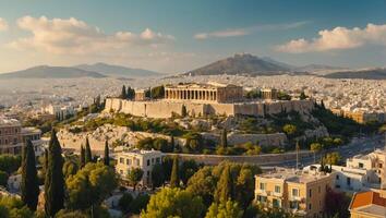 deslumbrante Atenas Grécia foto