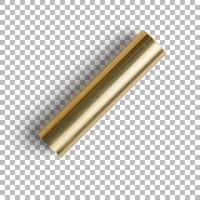 close up isolado de tampa esferográfica dourada foto