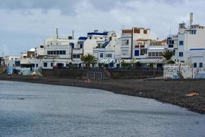 praia de agaete no norte de gran canaria foto