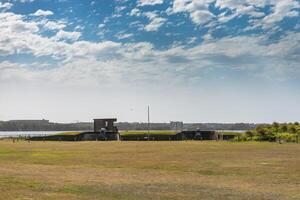 velho tempo de guerra bunker. forte Lyton, Brisbane, queensland, Austrália. foto