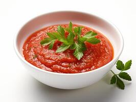tomate ou Pimenta molho picante ketchup foto