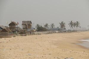 de praia dentro cotonu, benin foto