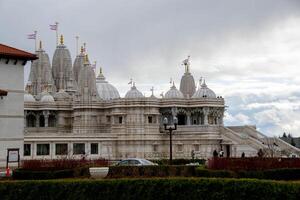 a baps shri Swaminarayan mandir dentro etobicoke, toronto, Ontário, Canadá foto