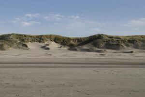 baixo maré às a de praia do sint Maartenszee, a Países Baixos foto