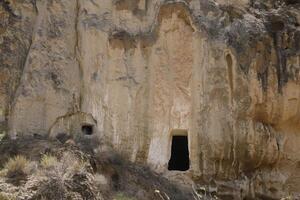 caverna casas dentro cuevas del almanzora, Infelizmente muitos do eles ter fui colapso de terra terremotos e chuva cair. cuevas del almanzora, Espanha foto