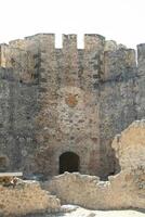 castelo frangocastello sul costa Creta, Grécia foto