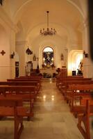 Igreja dentro Vera, Espanha foto