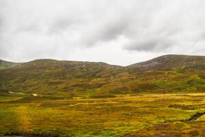 escocês Planícies panorama Kingussie para pitlochry foto