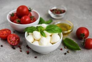 ingredientes alimentares italianos foto