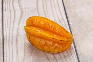 tropical doce delicous fruta - carambola foto