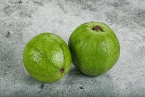 fresco maduro verde goiaba fruta foto