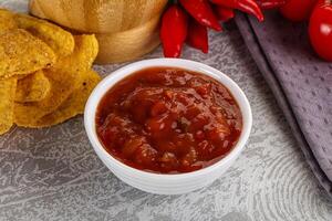 picante mexicano molho salsa mergulho foto