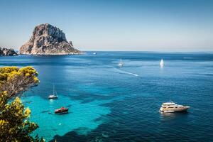 cala d'hort, ibiza Espanha foto