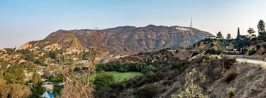 los angeles, ca, eua, 2021 - vista das colinas de hollywood foto