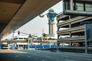 los angeles, california, 2021 - aeroporto lax e arredores foto