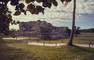 o templo de maya foto