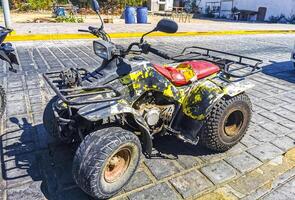 porto escondido Oaxaca México 2023 quad bicicleta bicicletas atv patinetes motocicletas motos ao ar livre dentro México. foto