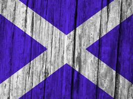 Escócia bandeira com textura foto