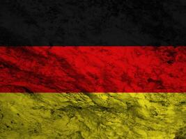 Alemanha bandeira com textura foto