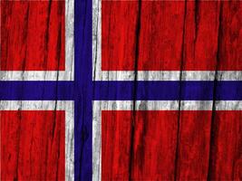 Noruega bandeira com textura foto