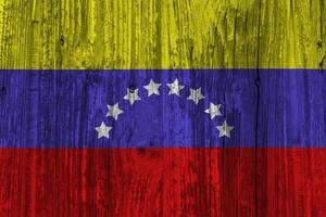 Venezuela bandeira com textura foto