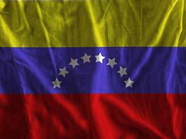 Venezuela bandeira com textura foto