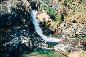 natureza da queda d'água foto