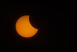 solar eclipse natural fenômeno foto