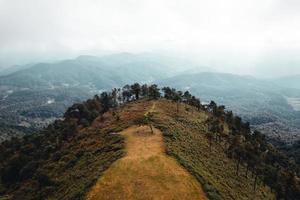 na montanha durante o dia foto