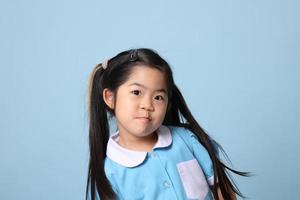 menina estudante asiática
