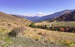 grande paisagem dos Alpes da Ligúria de monte saccarello foto