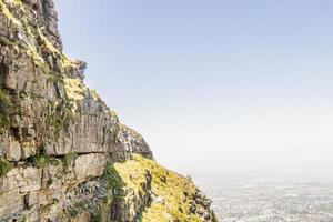 vista da cidade do cabo do parque nacional de Table Mountain, áfrica do sul. foto