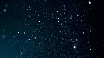 glitter azul mágico estrelas cintilantes respingo de pó vintage azul escuro foto