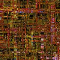 laranja única falha texturizada sinal abstrato abstrato pixel falha falha foto