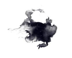 traços abstratos de tinta preta para sobreposição de fotos e elementos de design gráfico. materiais para criar fundos de texto em design de pôster, impressão, vídeo, banner, etc.