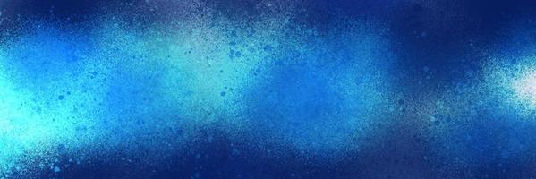 padrão de fundo abstrato com pincel salpicos pintado nas cores do azul oceano. elementos de textura de pontos para design criativo. foto