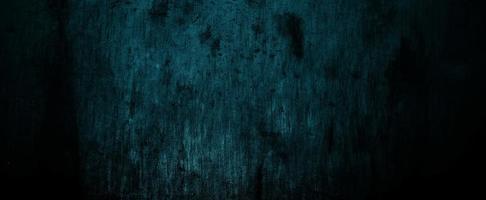 paredes azuis escuras assustadoras, textura de cimento de concreto escuro ligeiramente claro para o fundo