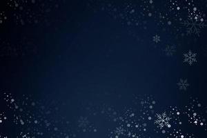 fundo azul escuro neve gradiente textura de fundo abstrato para o natal. foto