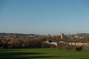 vista do parque sul em oxford, inglaterra foto