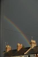 arco-íris em oxford, inglaterra foto