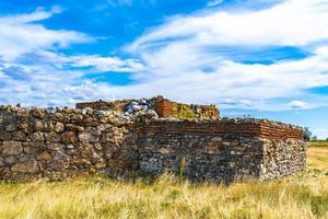 fortaleza romana castrum diana em kladovo, sérvia oriental foto