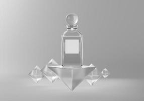 vetor perfume haute couture ilustração beleza elegante líquido aromaterapia perfume cosmético foto