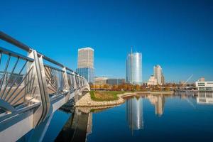 horizonte de Milwaukee nos EUA foto