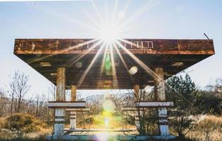 estação abandonada de vintahe foto