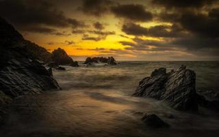 Combsgate Woolacombe North Devon Sunset foto