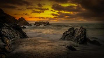 Combsgate Woolacombe North Devon Sunset foto