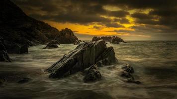 Combsgate Woolacombe North Devon Sunset foto