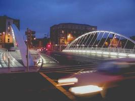 Dublin à noite foto